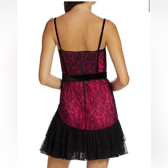 NWT Alice + Olivia Chantil Lace Mini Dress - Picture 3 of 7